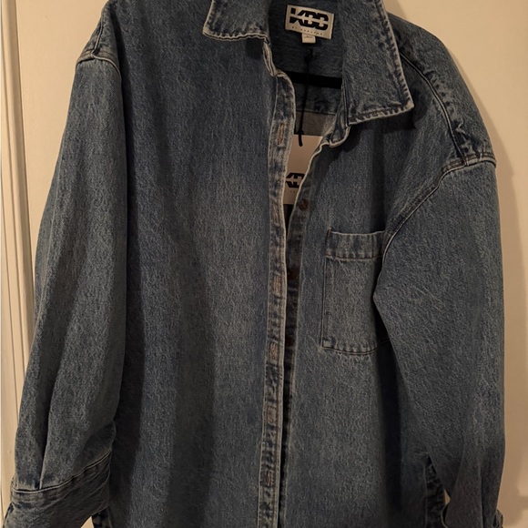 Kbb by Kahlana oversized denim shirt - Picture 6 of 6